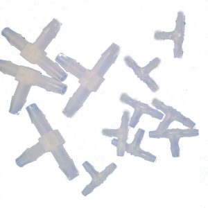 Barbed 1/16 T connector