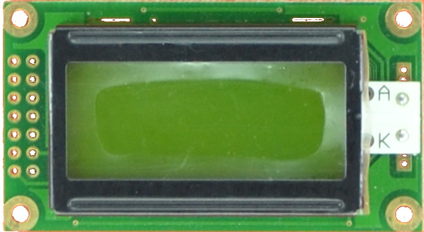Character Display LCD 8 by 2 backlit WH0802A - Image 2